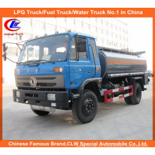 Heavy Dongfeng 6 ruedas 8000L de transporte de petróleo camión 10000L camión cisterna de combustible